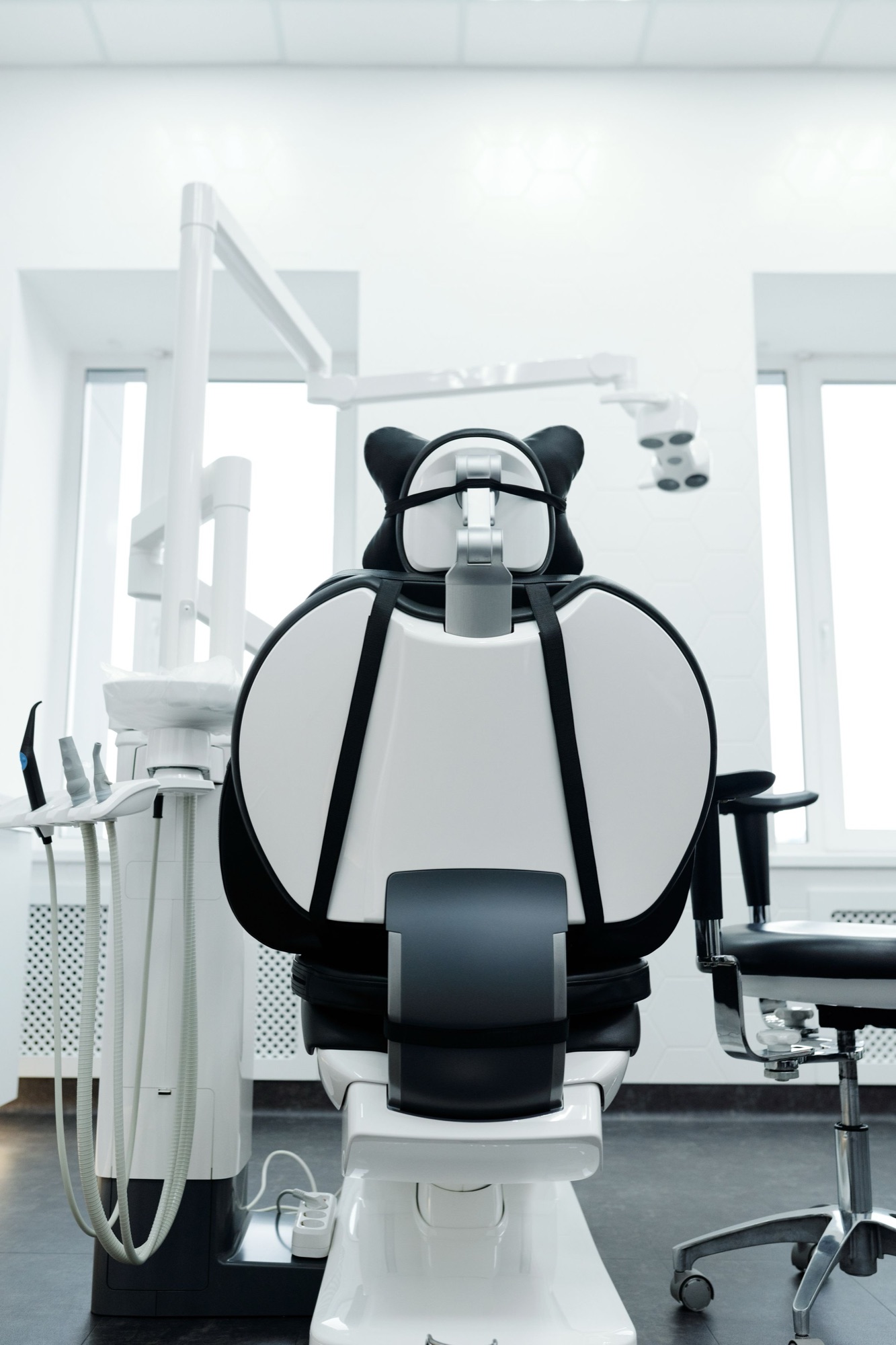 Dental unit and light arm